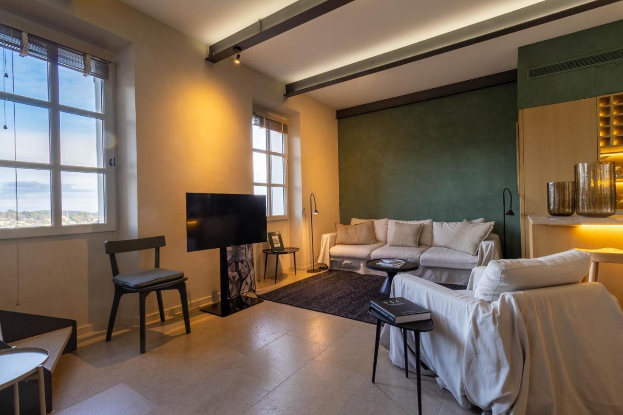 Mougins Collection - Magnifique Maison Au Coeur Du Vieux Village De Mougins, Vue Sur Les Alpes Du Sud Exterior foto