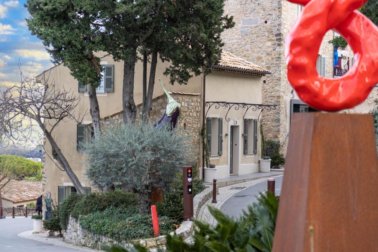 Mougins Collection - Magnifique Maison Au Coeur Du Vieux Village De Mougins, Vue Sur Les Alpes Du Sud Exterior foto